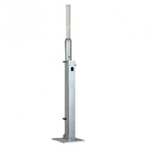 Mast 4.5m, hot-dip galvanized, tiltable